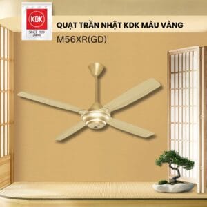 Quạt trần KDK M56XR(GD)