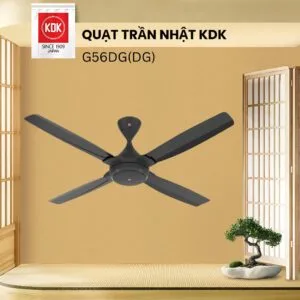 Quạt Trần Nhật KDK G56DG(DG) - Bảo Hành Chính Hãng 2 Năm