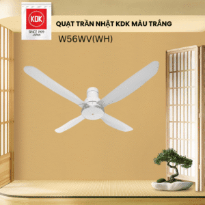 Quạt trần KDK W56WV(WH)