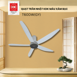 Quạt trần KDK T60DW(GY)