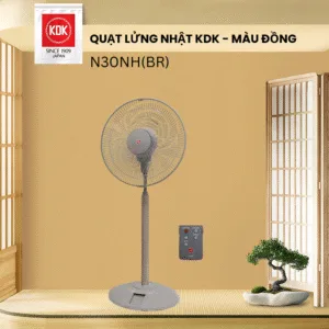 Quạt lửng Nhật 5 cánh KDK N30NH(BR)