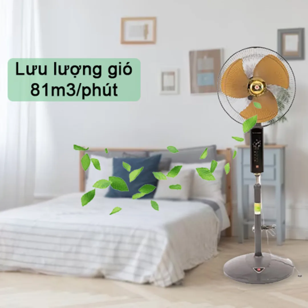 Quạt đứng KDK P40V(GD) - 3 cánh | Chính hãng KDK - Ảnh 3