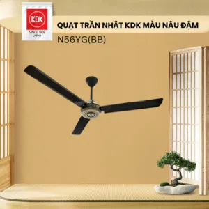 Quạt trần KDK N56YG(BB)