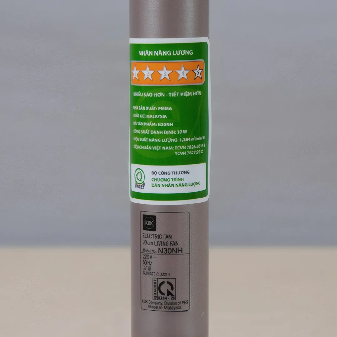 Quạt lửng KDK N30NH(BR) 5 cánh | Thương hiệu Nhật Bản - Ảnh 10